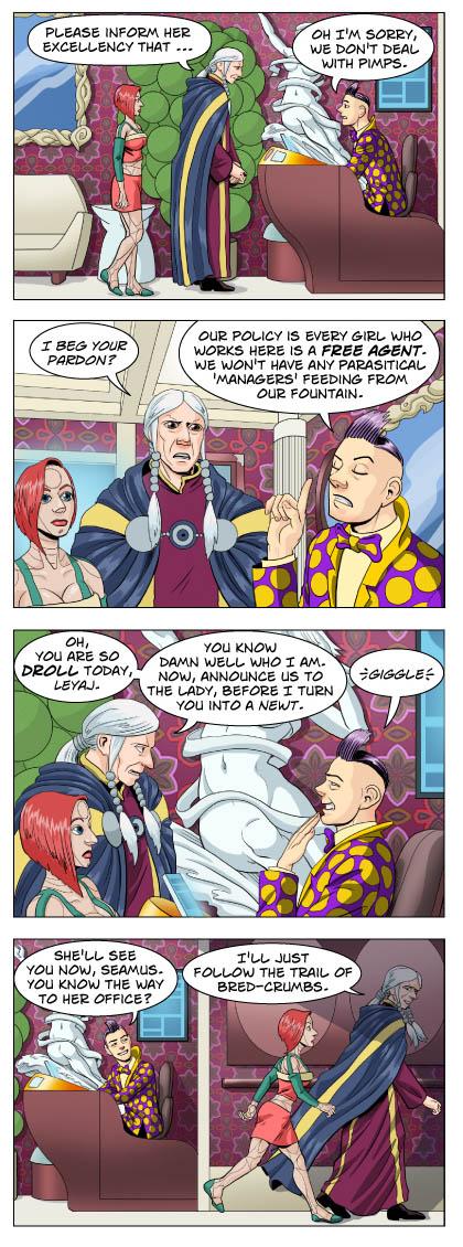 Strip 787 of Quantum Vibe