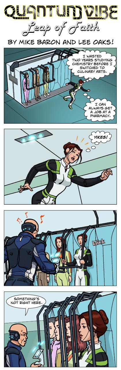 Strip 984 of Quantum Vibe
