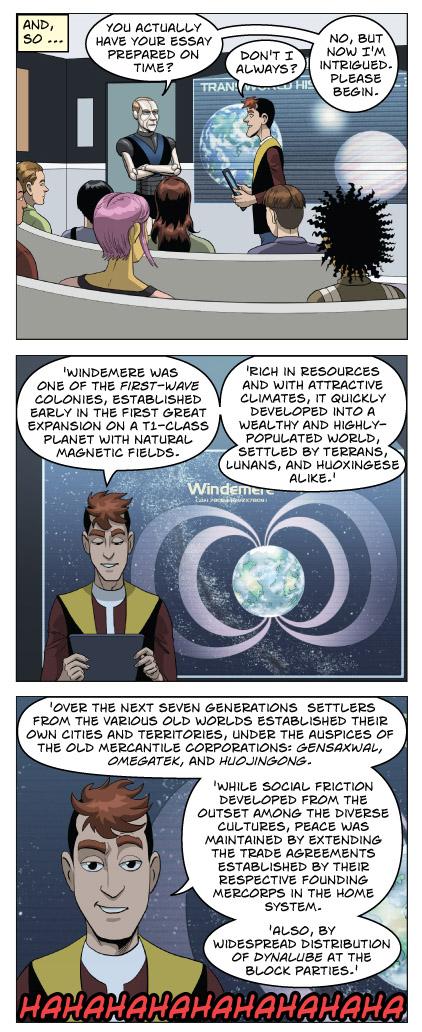 Strip 1150 of Quantum Vibe
