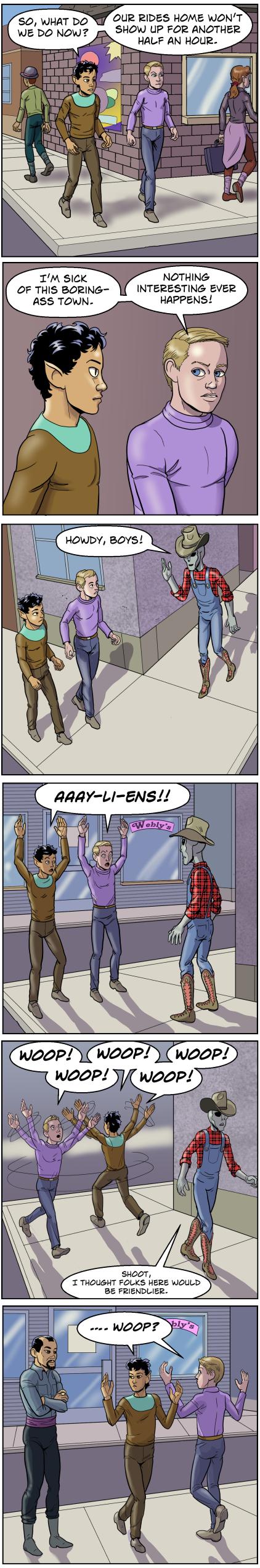 Strip 2605 of Quantum Vibe