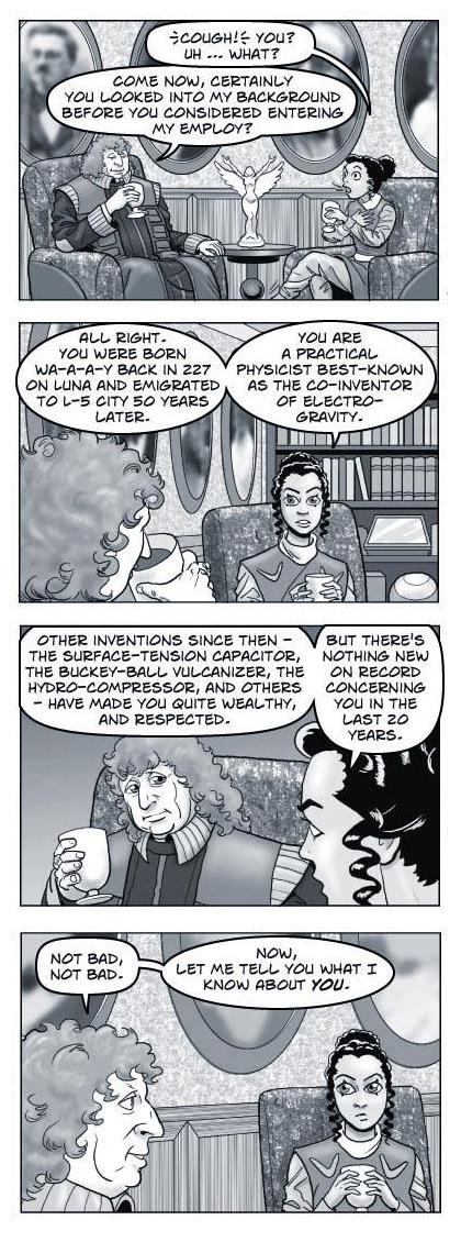 Strip 19 of Quantum Vibe