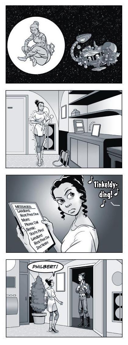 Strip 23 of Quantum Vibe