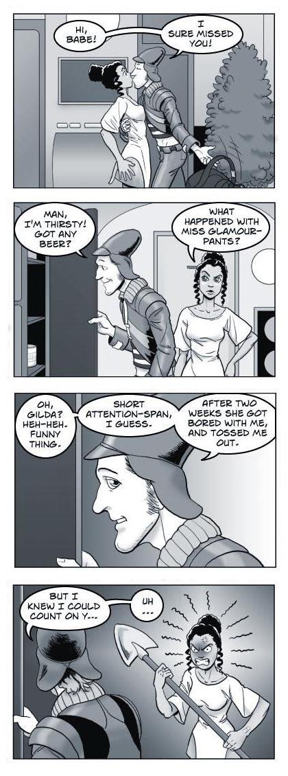 Strip 24 of Quantum Vibe