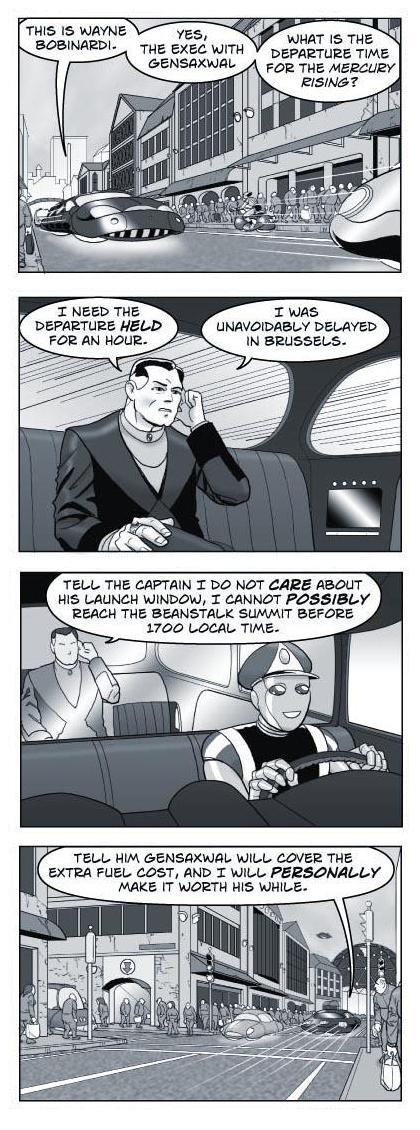 Strip 28 of Quantum Vibe