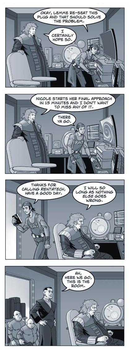 Strip 64 of Quantum Vibe