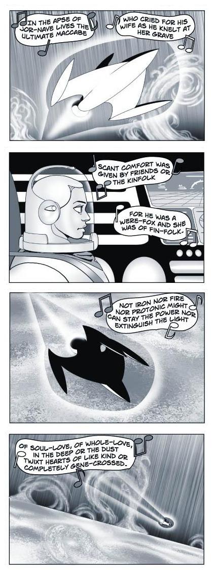 Strip 69 of Quantum Vibe