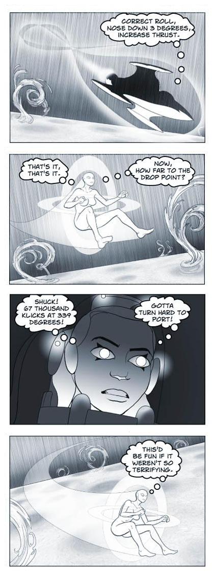 Strip 77 of Quantum Vibe