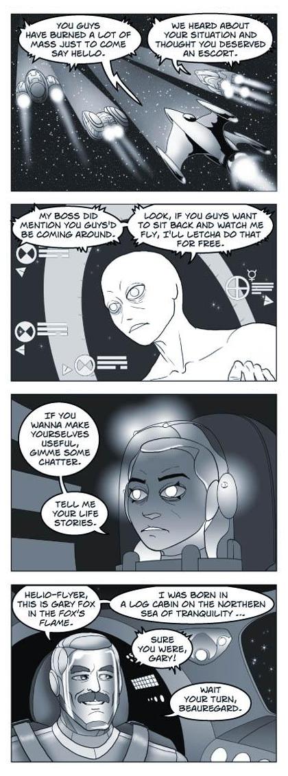Strip 89 of Quantum Vibe