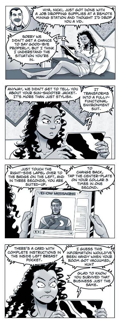 Strip 143 of Quantum Vibe