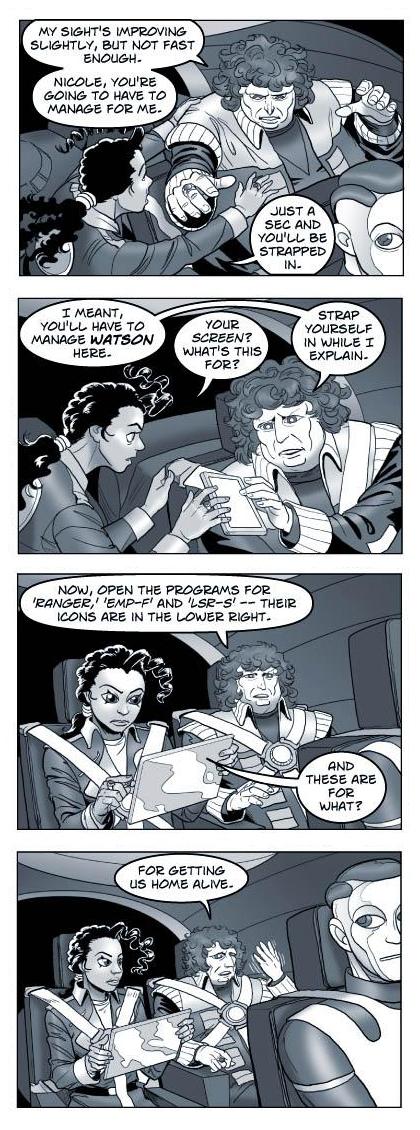 Strip 148 of Quantum Vibe