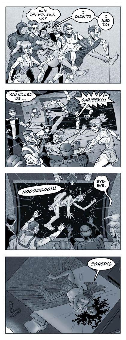 Strip 164 of Quantum Vibe