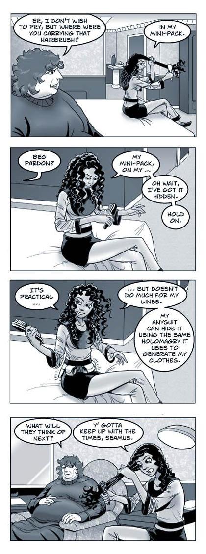 Strip 207 of Quantum Vibe