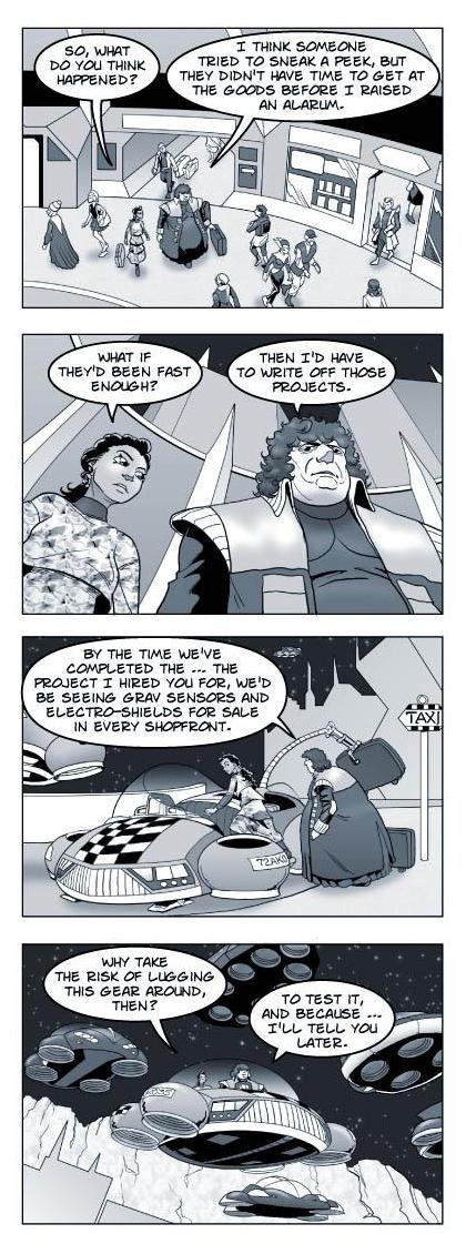 Strip 244 of Quantum Vibe