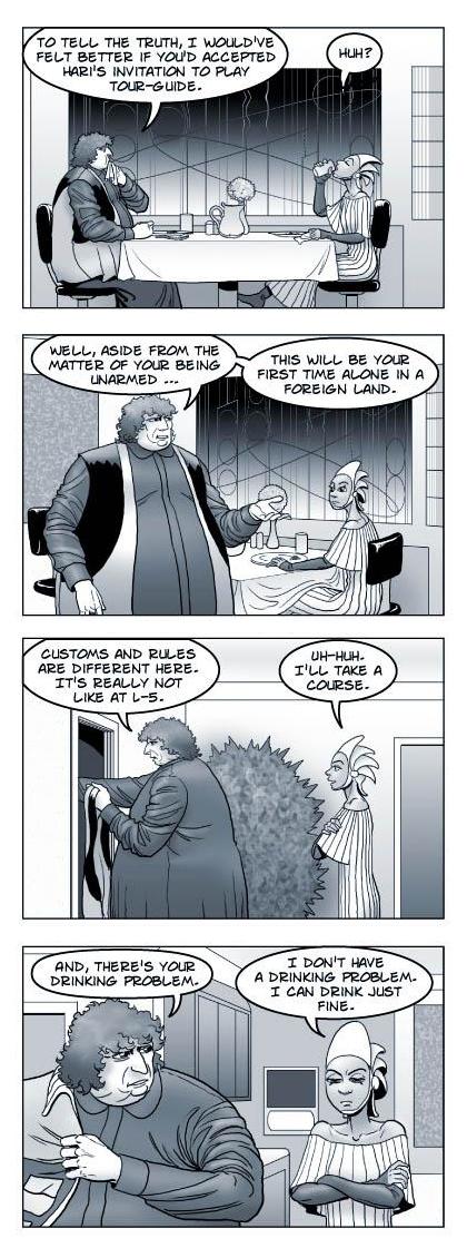 Strip 259 of Quantum Vibe