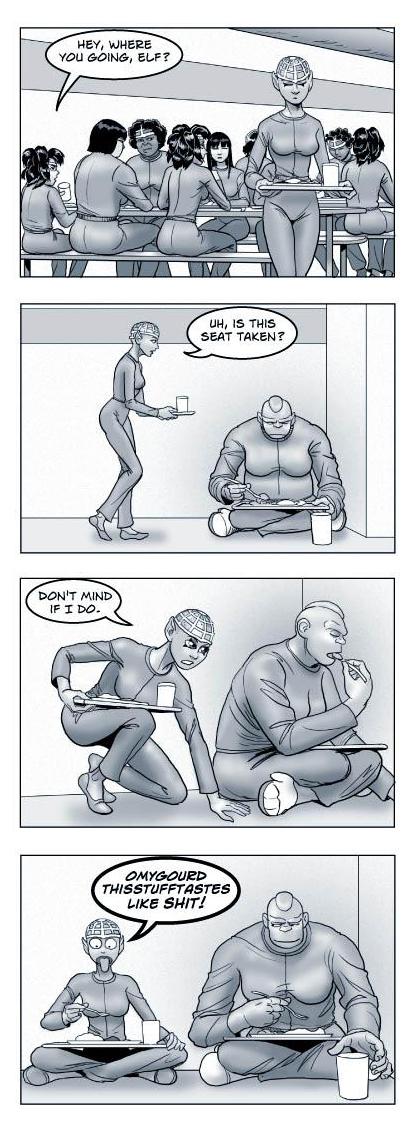 Strip 324 of Quantum Vibe