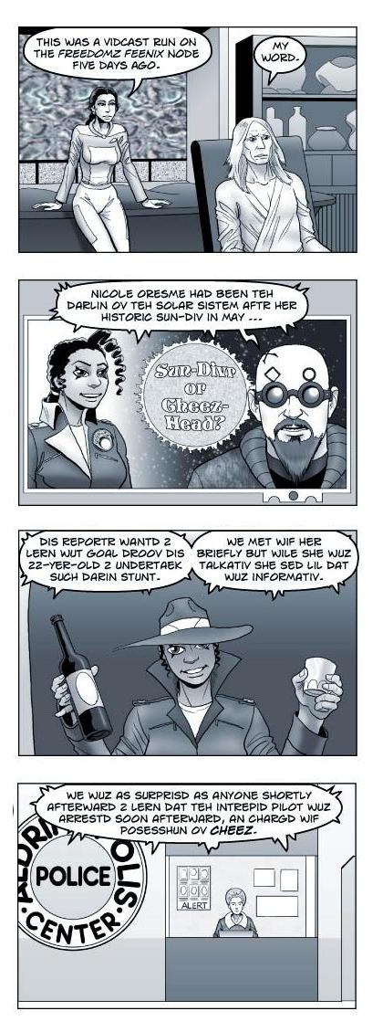 Strip 374 of Quantum Vibe