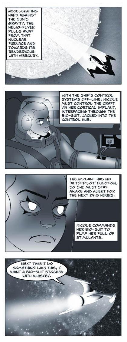 Strip 84 of Quantum Vibe