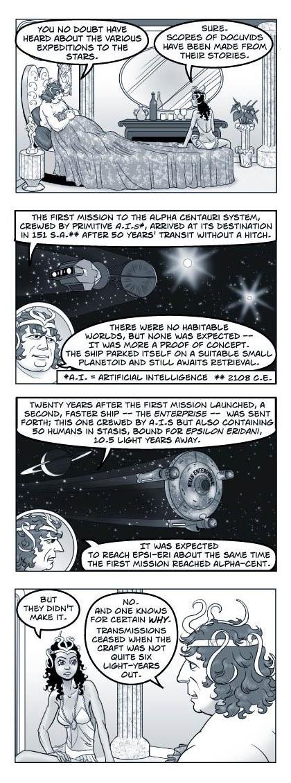 Strip 188 of Quantum Vibe